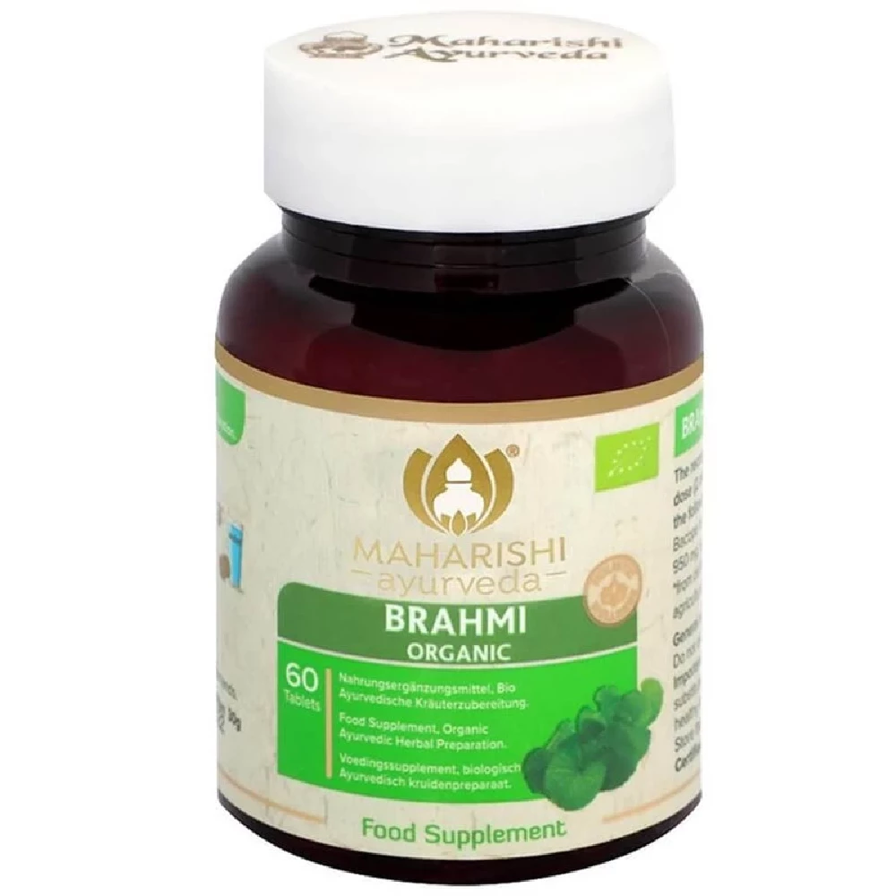Maharishi Ayurveda Organic Brahmi Tablet, 60 Tablets-1.webp